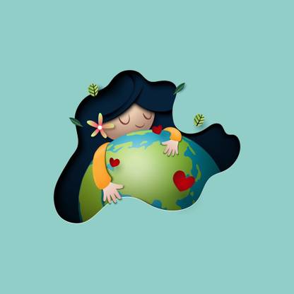 mother earth day new sticker poster|save earth|save nature| Paper Print - Nature posters in India - Buy art, film, design, movie, music, nature and educational paintings/wallpapers at mother earth day new sticker poster|save earth|save nature| Paper Print - Nature posters in India - Buy art, film, design, movie, music, nature and educational paintings/wallpapers at