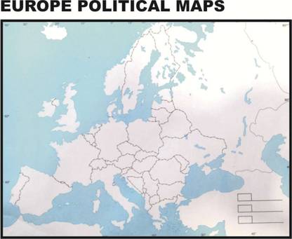 Europe Political Map For Practice Europe Political Practice Maps Paper Print - Maps Posters In India - Buy  Art, Film, Design, Movie, Music, Nature And Educational  Paintings/Wallpapers At Flipkart.com