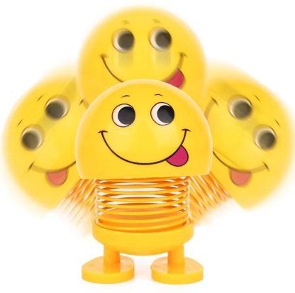 Bhani 4 Pcs Smiling Face Spring Doll Car Dashboard Spring Doll 4 Pcs Smiling Face Spring Doll Car Dashboard Spring Doll Buy Smiling Spring Doll Toys In India Shop For