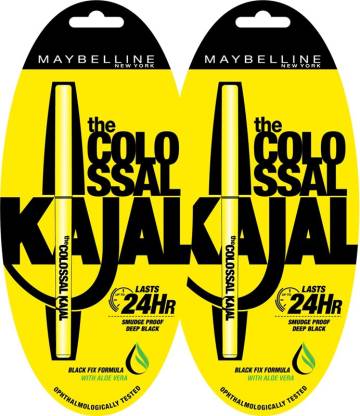 MAYBELLINE NEW YORK Colossal Kajal Promo  (Black, 0.7 g)