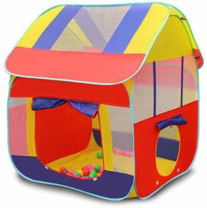Shrih Foldable Kids Children's Indoor Outdoor Pop up Play Tent House Toy (Multicolour)