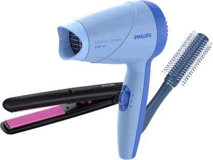 PHILIPS Hair Dryer 8142 + Straightener 8302 with Hair Brush Personal Care  Appliance Combo Price in India - Buy PHILIPS Hair Dryer 8142 + Straightener  8302 with Hair Brush Personal Care Appliance Combo online at 