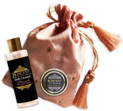 BLISCENT Pink Potli Gift Set of 2 (Daily Cleanser, Lip Scrub) Price in India - Buy BLISCENT Pink Potli Gift Set of 2 (Daily Cleanser, Lip Scrub) online at BLISCENT Pink Potli Gift Set of 2 (Daily Cleanser, Lip Scrub) Price in India - Buy BLISCENT Pink Potli Gift Set of 2 (Daily Cleanser, Lip Scrub) online at