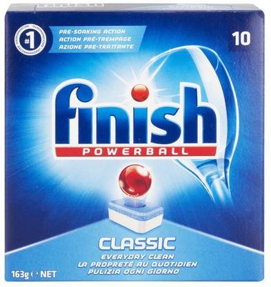 finish powerball dishwasher tablets pack of 10 dishwashing detergent