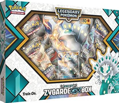 Pokemon Shiny Zygarde Gx Box Trading Cards Shiny Zygarde Gx Box Trading Cards Shop For Pokemon Products In India Flipkart Com