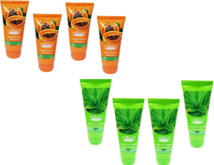 nature's pigmentation removal perfect papaya face wash