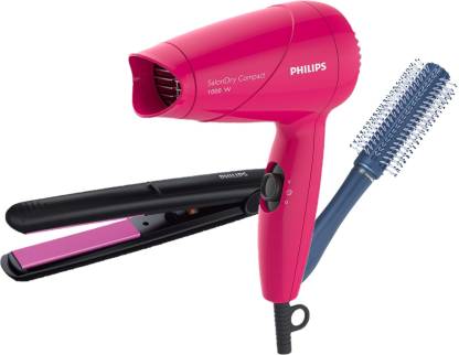 PHILIPS Hair Dryer 8143 + Straightener 8302 with Hair Brush Personal Care  Appliance Combo Price in India - Buy PHILIPS Hair Dryer 8143 + Straightener  8302 with Hair Brush Personal Care Appliance Combo online at 