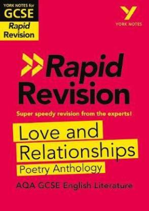 York Notes For Aqa Gcse 9 1 Rapid Revision Love And Relationships Catch Up Revise And Be Ready For 21 Assessments And 22 Exams Buy York Notes For Aqa Gcse 9 1 Rapid