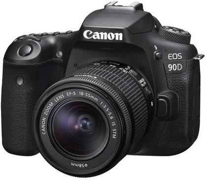 Canon EOS 90D DSLR Camera with EF-S18-55mm f/4-5.6 is STM Lens