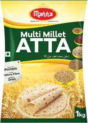 manna multi millet atta price in india buy manna multi millet atta online at flipkart com