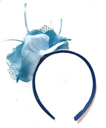 Elina Blue Colour Big Flower Hair Band Rubber Bands For Girls Party Wear Head Band Price In India Buy Elina Blue Colour Big Flower Hair Band Rubber Bands For Girls Party