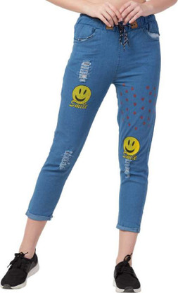 Fzc Light Blue Jegging Price in India 