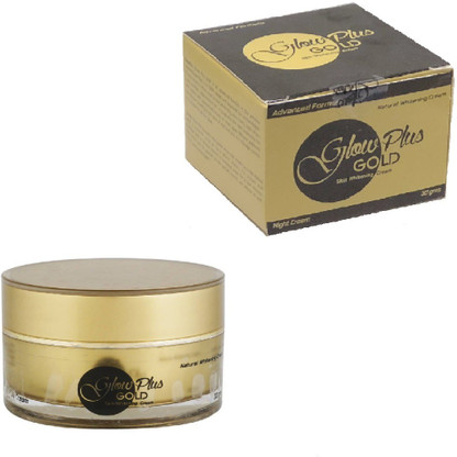 glow plus gold night cream
