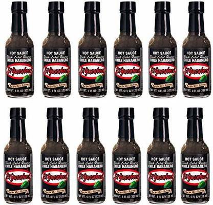El Yucateco Habanero Hot Sauce- Black Label Reserve (Pack of ...