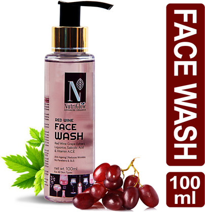 red wine face wash for oily skin