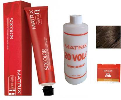 MATRIX permanent cream hair color with oxydant developer , Dark brown - Price in India, Buy MATRIX permanent cream hair color with oxydant developer , Dark brown Online In India, Reviews, Ratings MATRIX permanent cream hair color with oxydant developer , Dark brown - Price in India, Buy MATRIX permanent cream hair color with oxydant developer , Dark brown Online In India, Reviews, Ratings