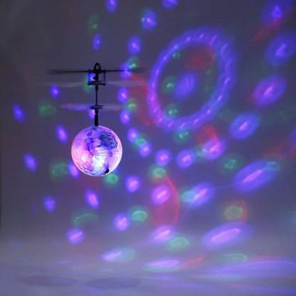 TEMSON Sky Ball, Flying Ball Toy, Helicopter Toy With Motion Sensor & Colorful Light