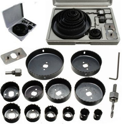 LAXMI Hole Saw Cutter Tool Kit 19-127mm 