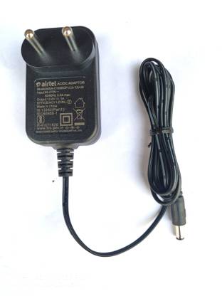 Airtel Dth Set Top Box Power Adapter Worldwide Adaptor Black Price In India Flipkart Com