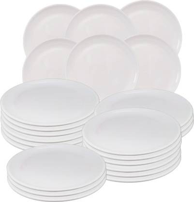 Urmila Plastic Plain Round Serving Plates 12 Pack Of 24 Dinner Plate In India At Flipkart Com Urmila Plastic Plain Round, Round Plastic Serving Plates