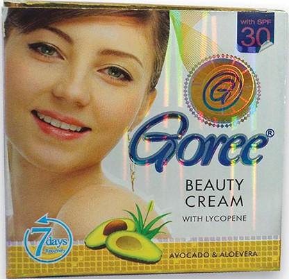 goree beauty cream with avocado & aloe vera