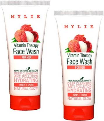 Mylie Natural Honey Lychee Vitamin Therapy Face Wash Face Wash Price In India Buy Mylie Natural Honey Lychee Vitamin Therapy Face Wash Face Wash Online In India Reviews Ratings
