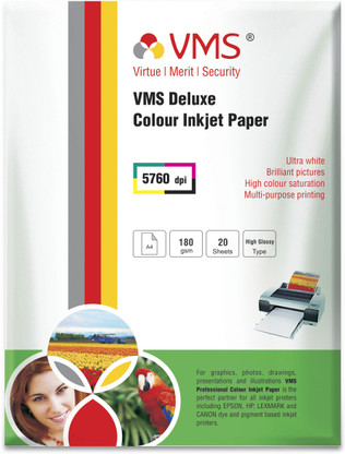 VMS Deluxe Glossy Photo Paper 