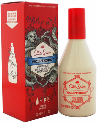 Buy Old Spice Wild Collection Wolfthorn Scent Men#s Cologne Spray Perfume -  125 ml Online In India | Flipkart.com