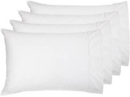 Avr creative Polyester Fibre Solid Sleeping Pillow Pack of 4