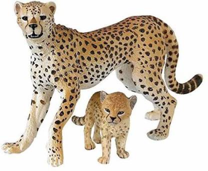 Papo Wild Animal Kingdom Figure Cheetah with Cub - Wild Animal Kingdom  Figure Cheetah with Cub . Buy Action Figure Collectibles toys in India.  shop for Papo products in India. 