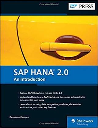 Buy Sap Hana 2 0 By Van Kempen Denys At Low Price In India