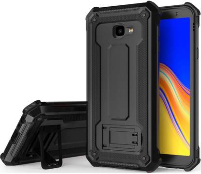 Pure Color Speaker Case Cover for Samsung Galaxy J4+ / Galaxy J4 PLUS