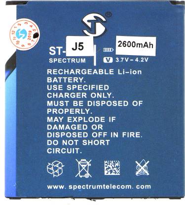 Spectrum Mobile Battery For Samsung G530 J3 On5 J2 16 J2 Pro Price In India Buy Spectrum Mobile Battery For Samsung G530 J3 On5 J2 16 J2 Pro Online At Flipkart Com Spectrum Mobile Battery For Samsung G530 J3 On5 J2 16 J2 Pro Price In India Buy Spectrum Mobile Battery For Samsung G530 J3 On5 J2 16 J2 Pro Online At Flipkart Com