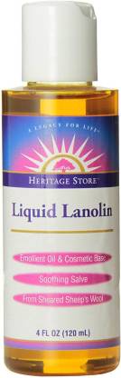 Heritage Store Body Lotion, Lanolin Liquid