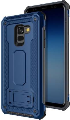 Pure Color Speaker Case Cover for Samsung Galaxy A8 2018