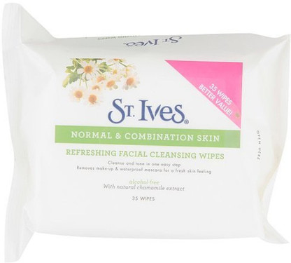 st ives makeup remover wipes