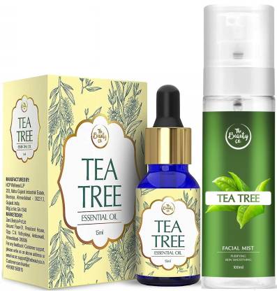 The Beauty Co. Tea Tree Oil & Tea Tree Mist(Combo)