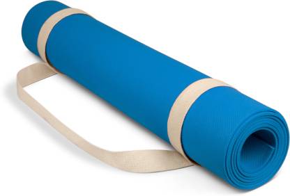 Adrenex by Flipkart Anti Skid Yoga Mat with Strap, Orange 6 mm