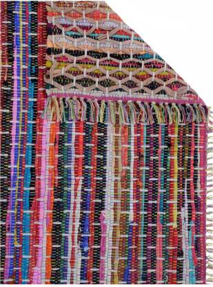 Arnav International Multicolor Cotton Carpet