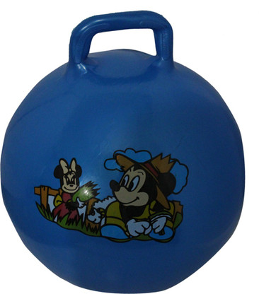 Space Hopper Ballon Sauteur 45 Cm Pour Enfants 3-8 Ans - Avec Poignée Et Pompe, Fond Antidérapant, Capacité 70 Kg - 2