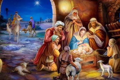 Birth Of Jesus Christ Birth Of Jesus Photographic Paper Jesus Christ Posters Religious Posters In India Buy Art Film Design Movie Music Nature And Educational Paintings Wallpapers At Flipkart Com