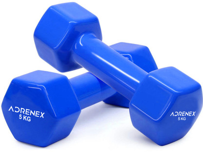 Adrenex by Flipkart 10 KG DUMBBELLS ( 5 