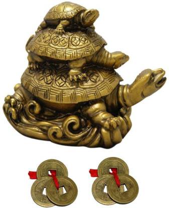 GJ Vastu Feng Shui Tortoises for Good Luck Decorative Showpiece - 9 cm  Price in India - Buy GJ Vastu Feng Shui Tortoises for Good Luck Decorative  Showpiece - 9 cm online at 