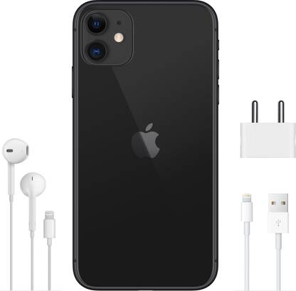 Apple iPhone 11 (Black, 128 GB)