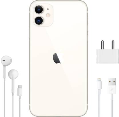 Apple iPhone 11 (White, 128 GB)