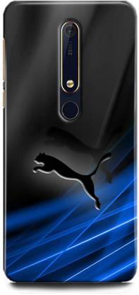 play fast back cover for nokia 6 1 ta 1089 puma logo printed