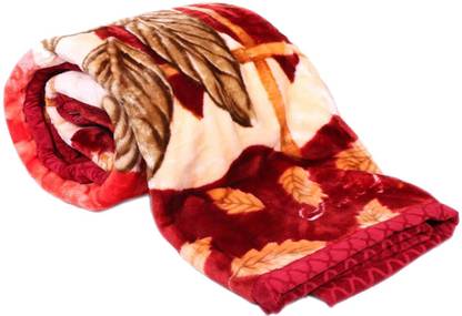 Abicon Printed Double Mink Blanket for  Heavy Winter