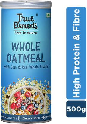 True Elements Whole Oatmeal with Chia and Real Whole Fruits