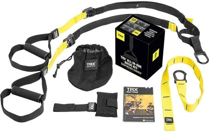 TRX Home Gym Suspension Training Kit Bodyweight Resistance System Yellow/Black 