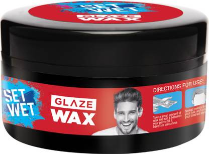 Set Wet Glaze Hair Styling Wax Hair Wax